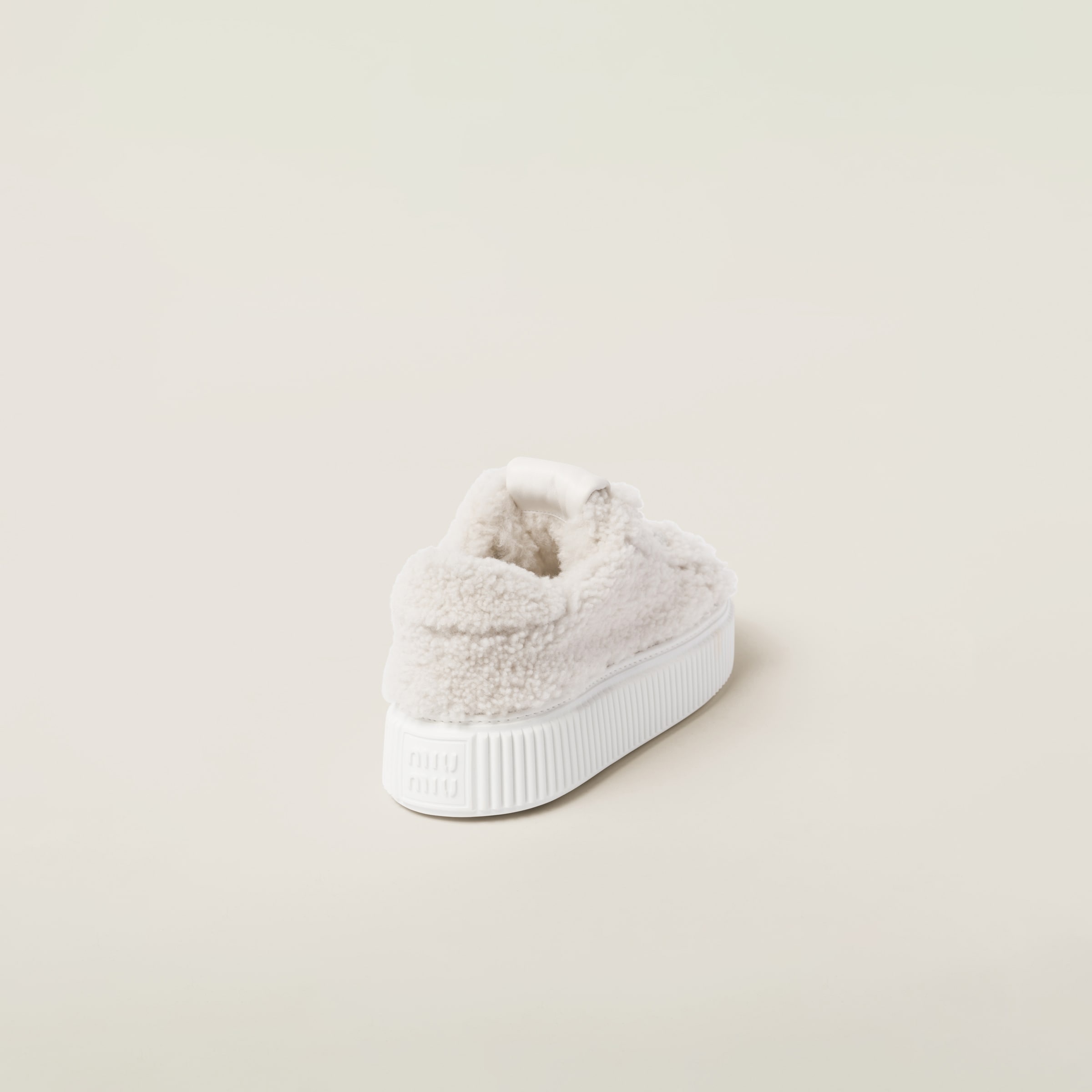 Shearling sneakers - 2