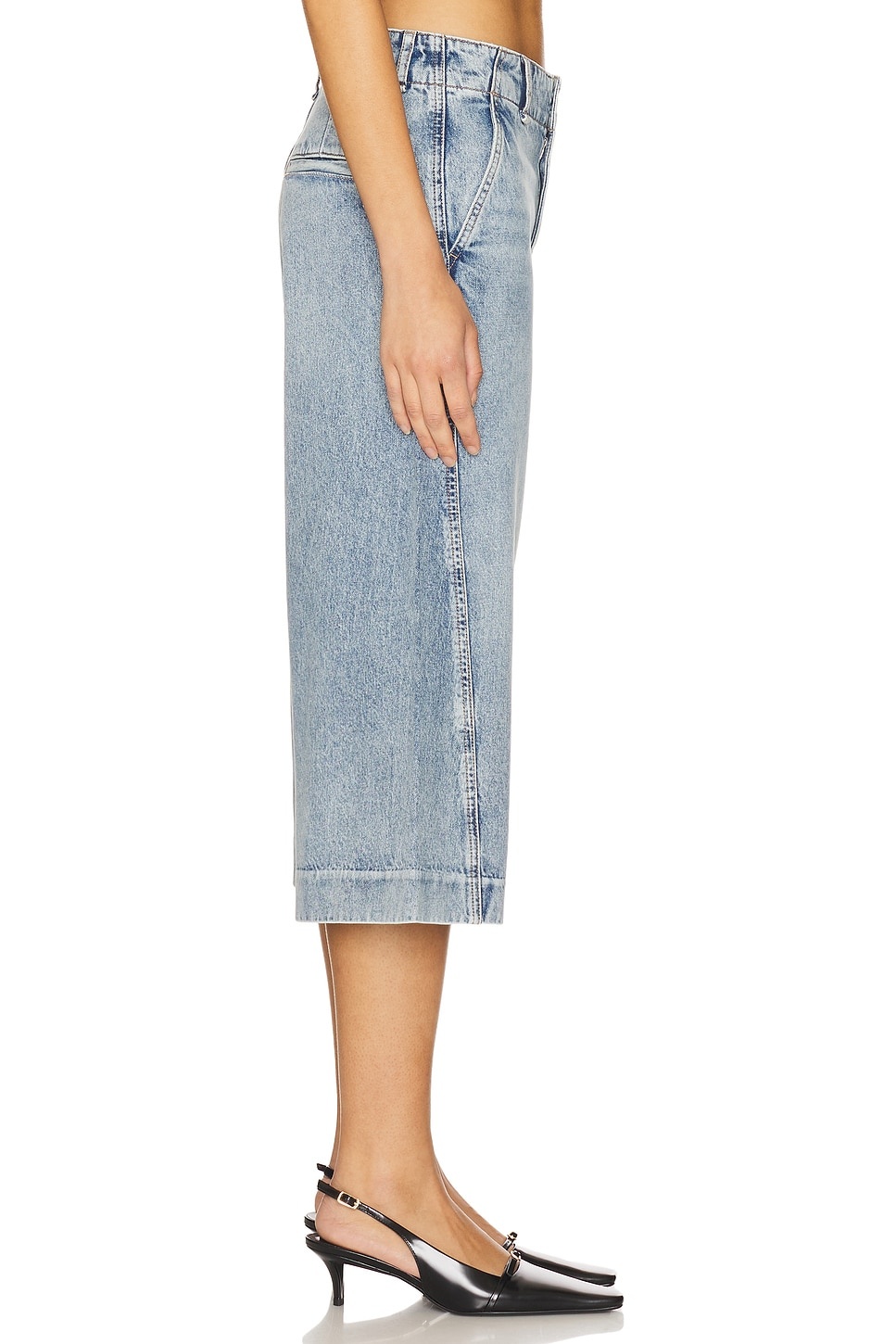 Jamie High Rise Tailored Culotte - 3