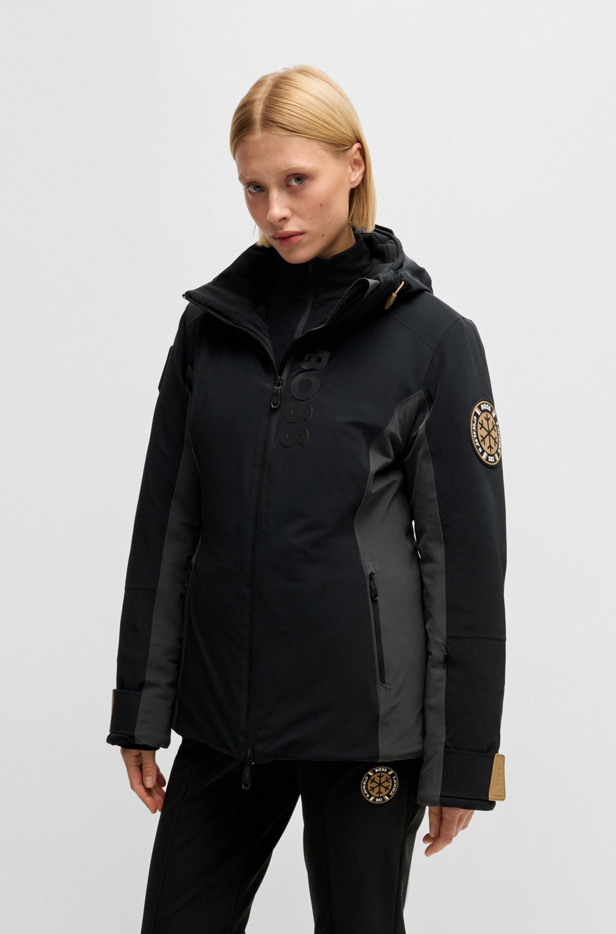 BOSS SKI WATER-REPELLENT JACKET WITH CARRYING STRAPS - 2