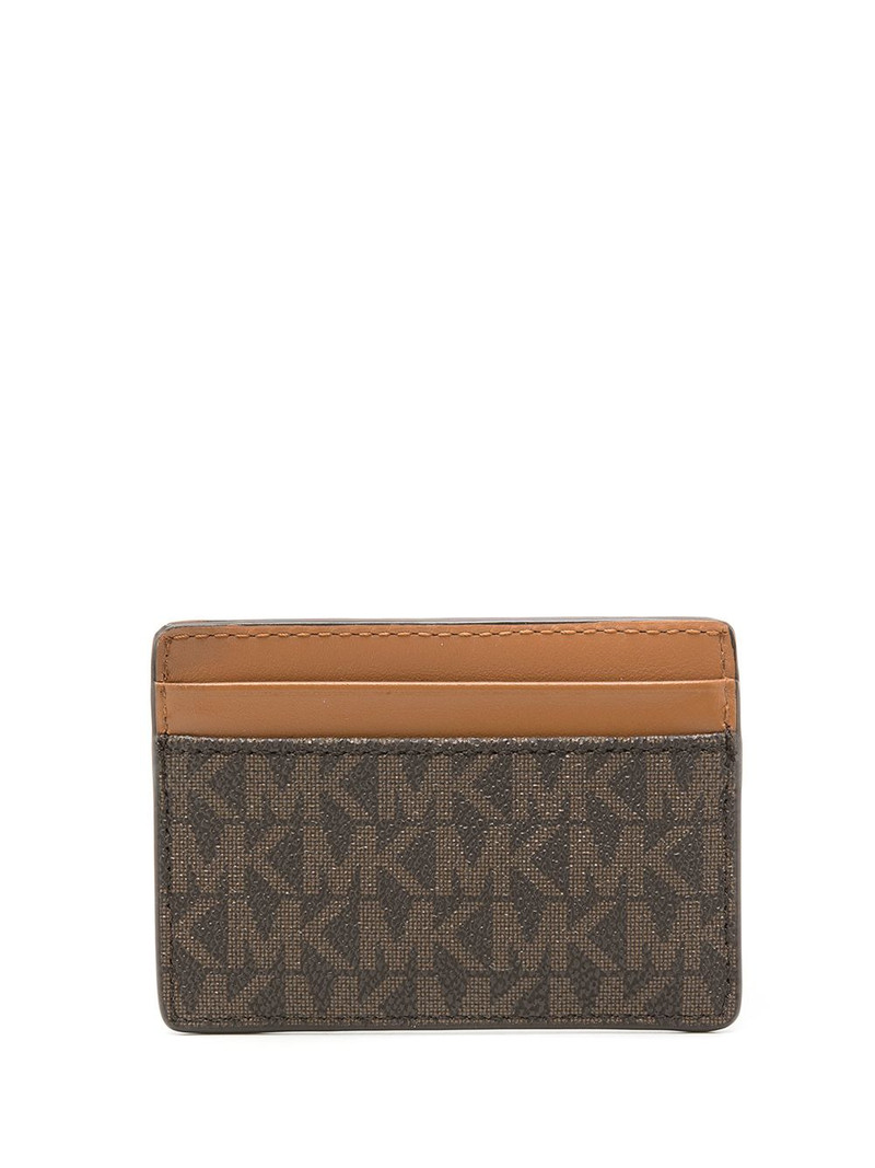 MICHAEL KORS Jet Set monogram cardholder outlook