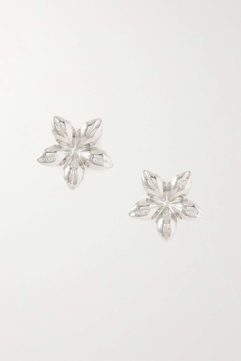 Silver-tone earrings - 1