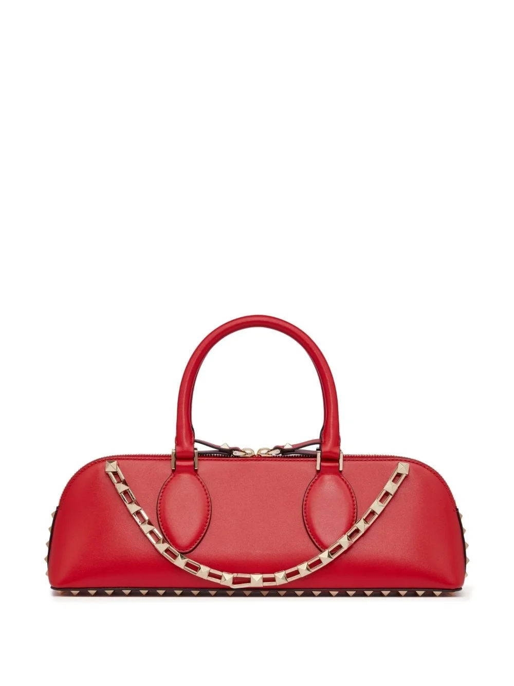Rockstud East-West leather tote bag - 1