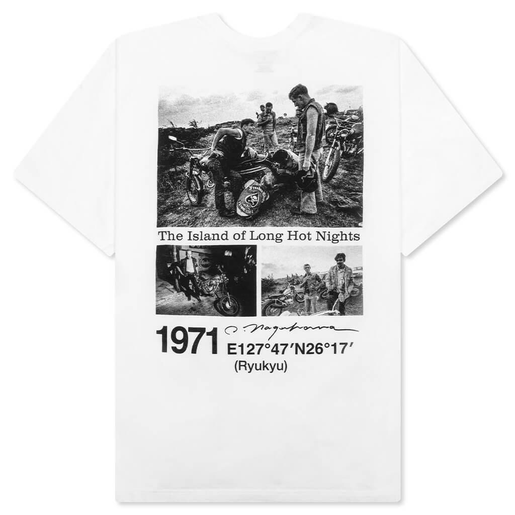 NEIGHBORHOOD X OSAMU NAGAHAMA S/S TEE 2 - WHITE - 2