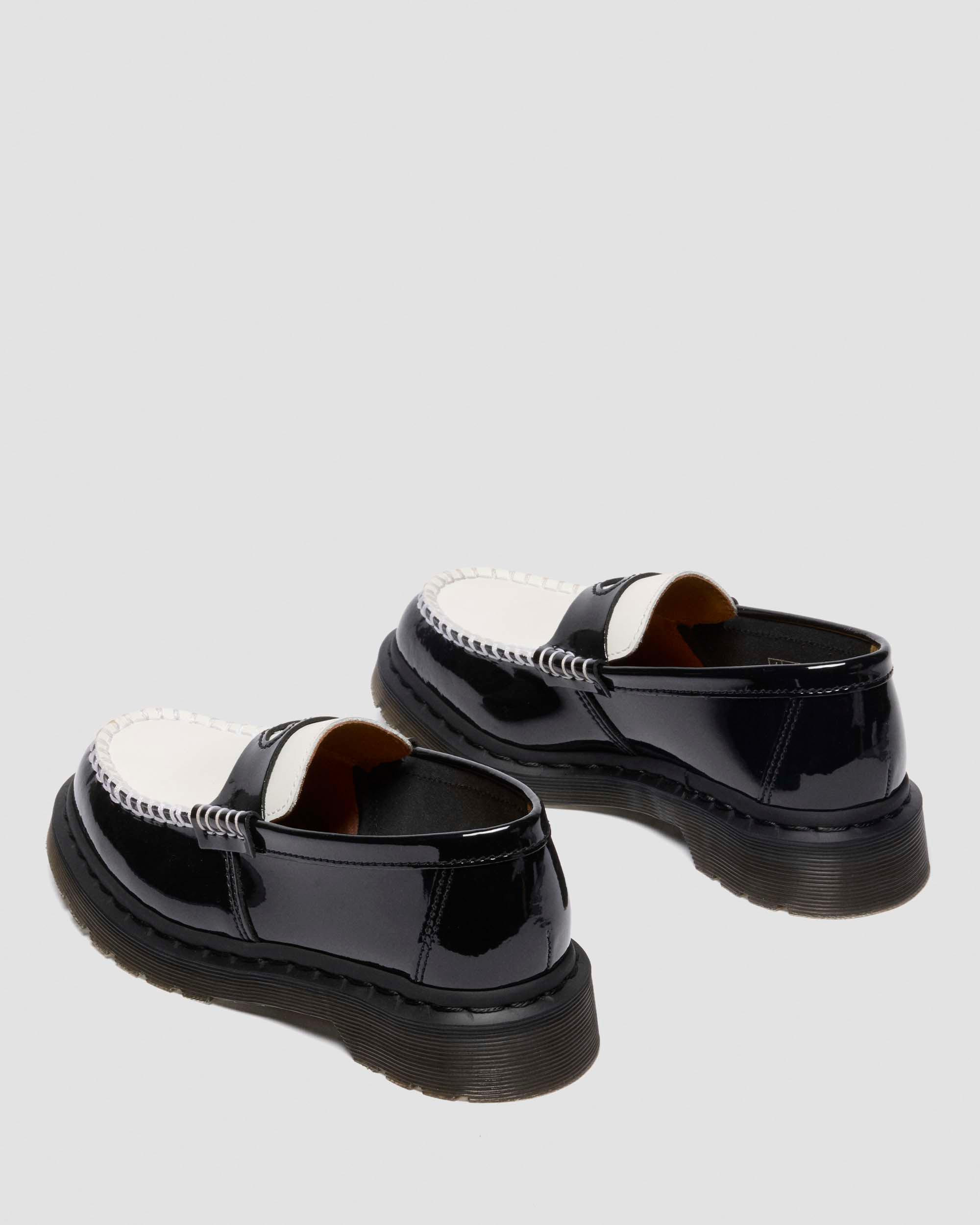 Penton Heart Two-Tone Arcadia Rub Off Leather Loafers - 9
