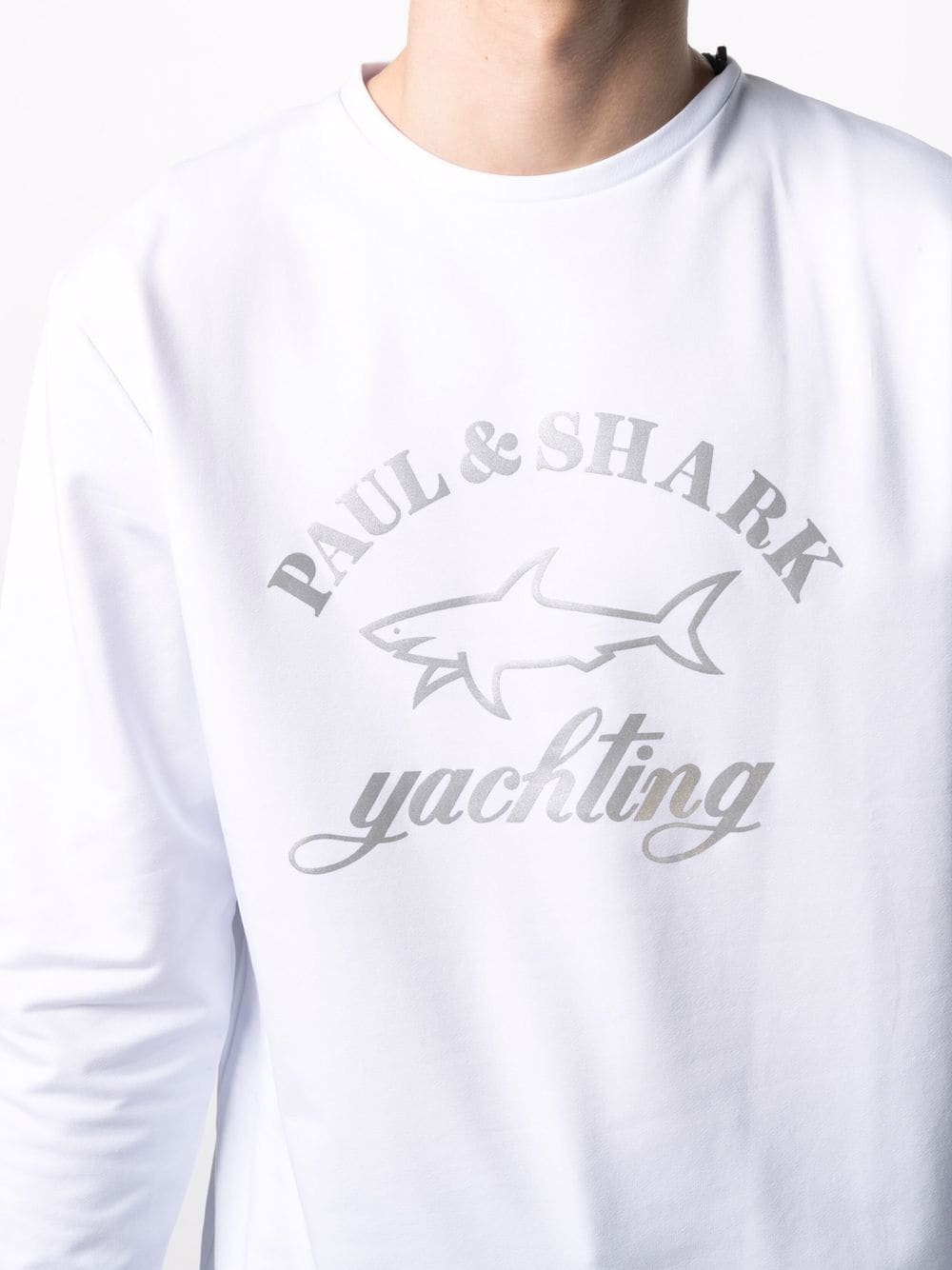 logo print sweatshirt - 5