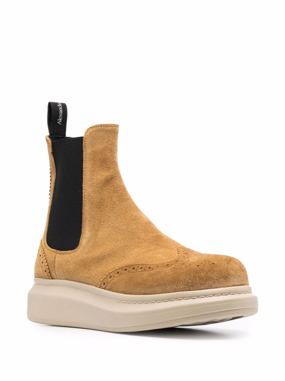 Hybrid suede Chelsea boots - 2