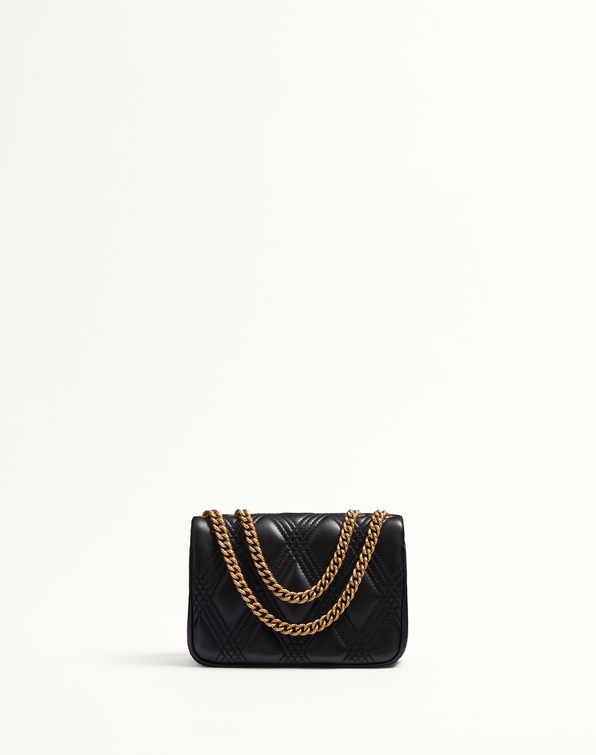 VALENTINO GARAVANI QUILTIE 67 SMALL SHOULDER BAG IN QUILTED NAPPA - 5