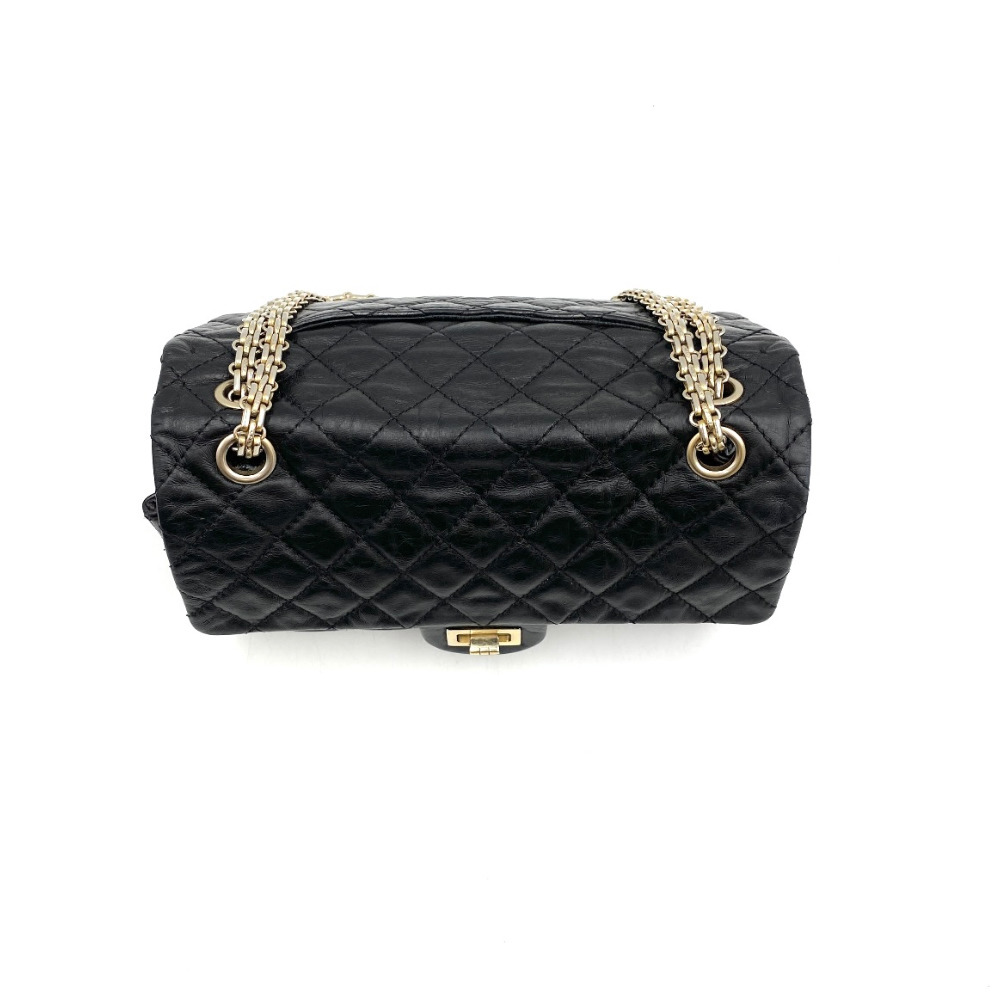 Chanel No.12 Black 2.55 Chain Bag - 5