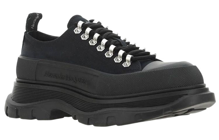 Alexander McQueen Tread Slick Sneakers 'Black' 735817W4MV11081 - 2