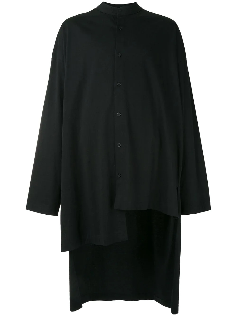 asymmetric long-sleeve shirt - 1