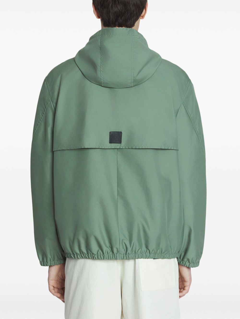 technical-fabric windbreaker - 4