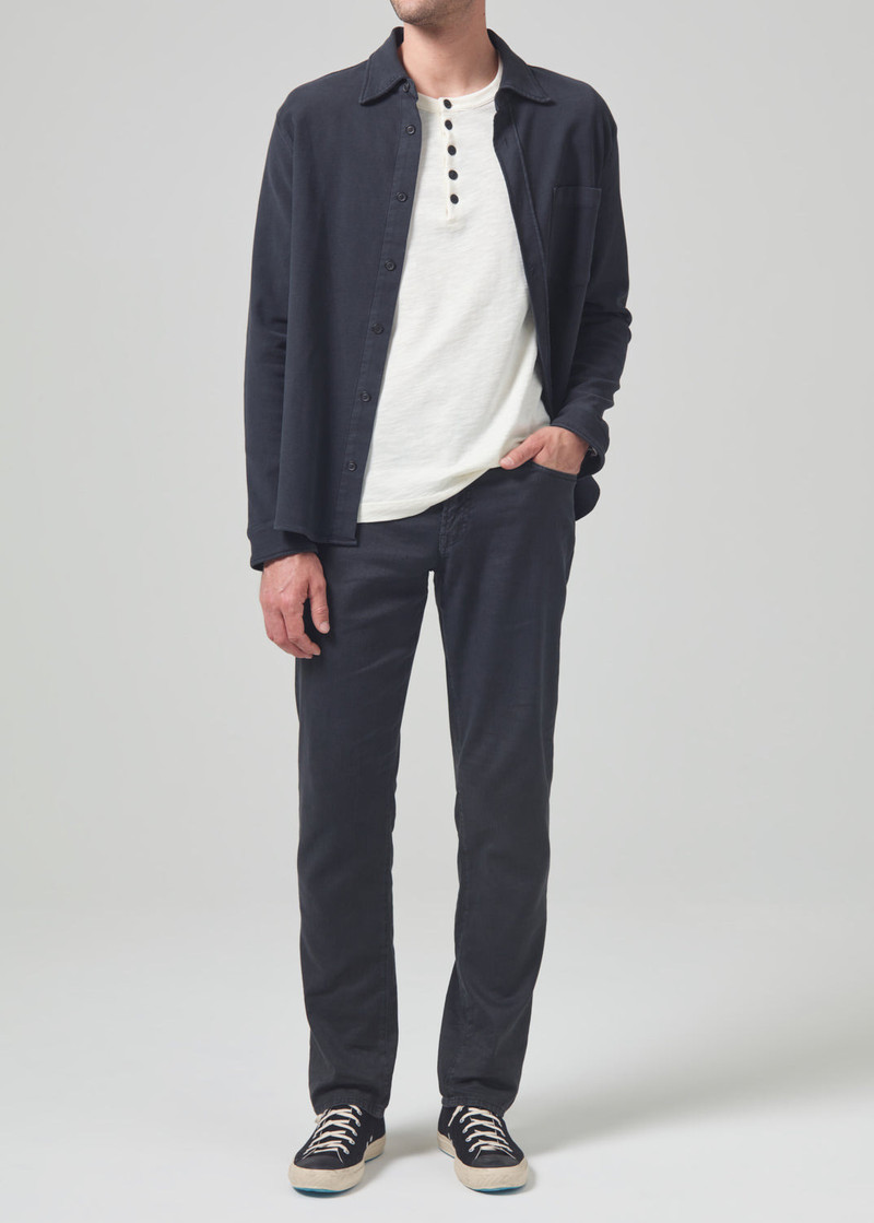 Citizens of Humanity Gage Slim Straight Stretch Linen
In Washed Black outlook