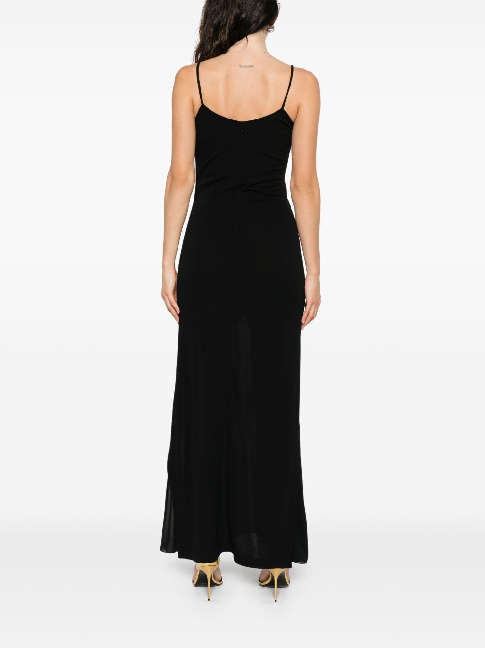 jersey midi dress - 4