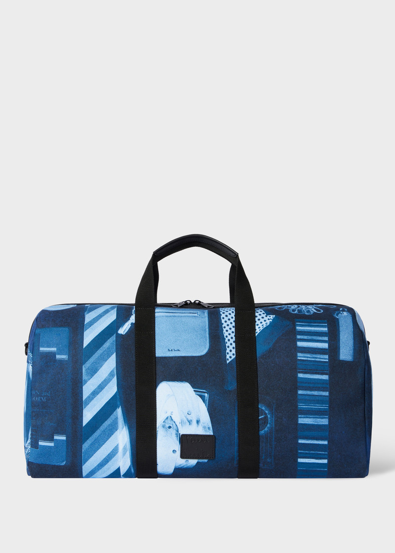 Indigo Blue 'X-Ray' Print Holdall 1