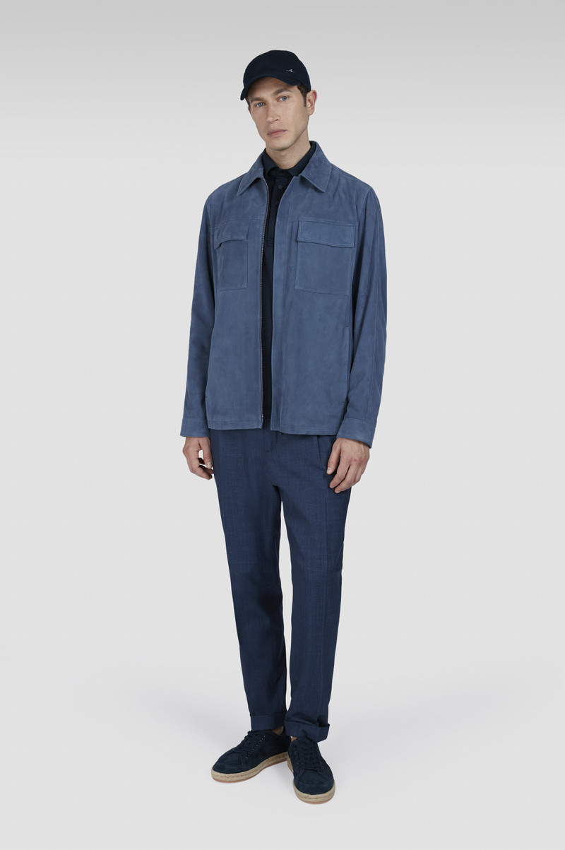 Paul & Shark SHACKET IN SUEDE AQUALEATHER outlook