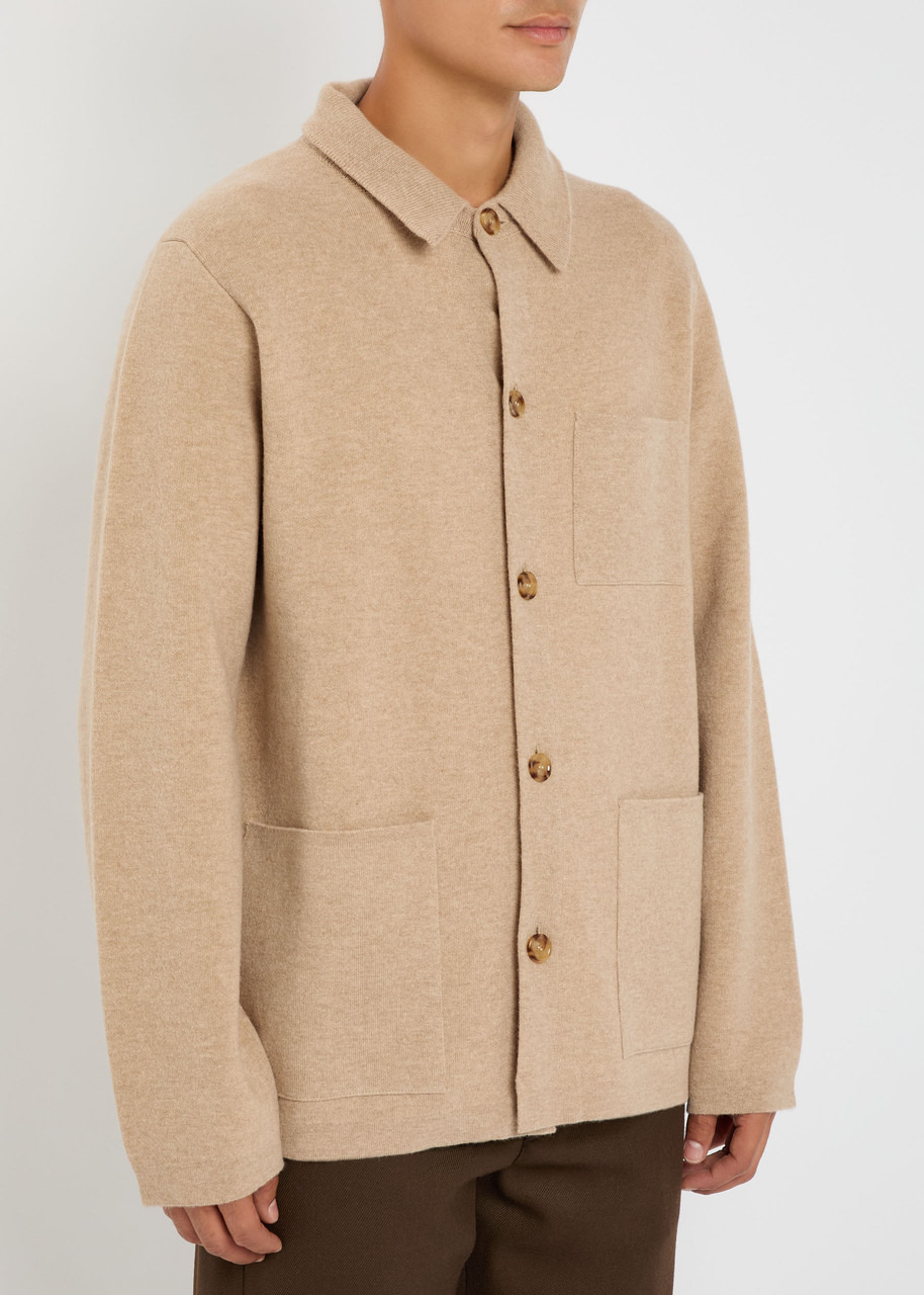 Lardini Melange Wool Overshirt - 2
