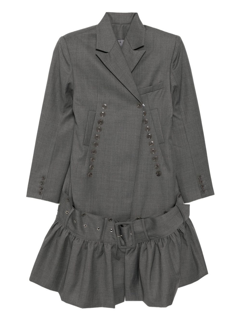 flared-hem coat 1