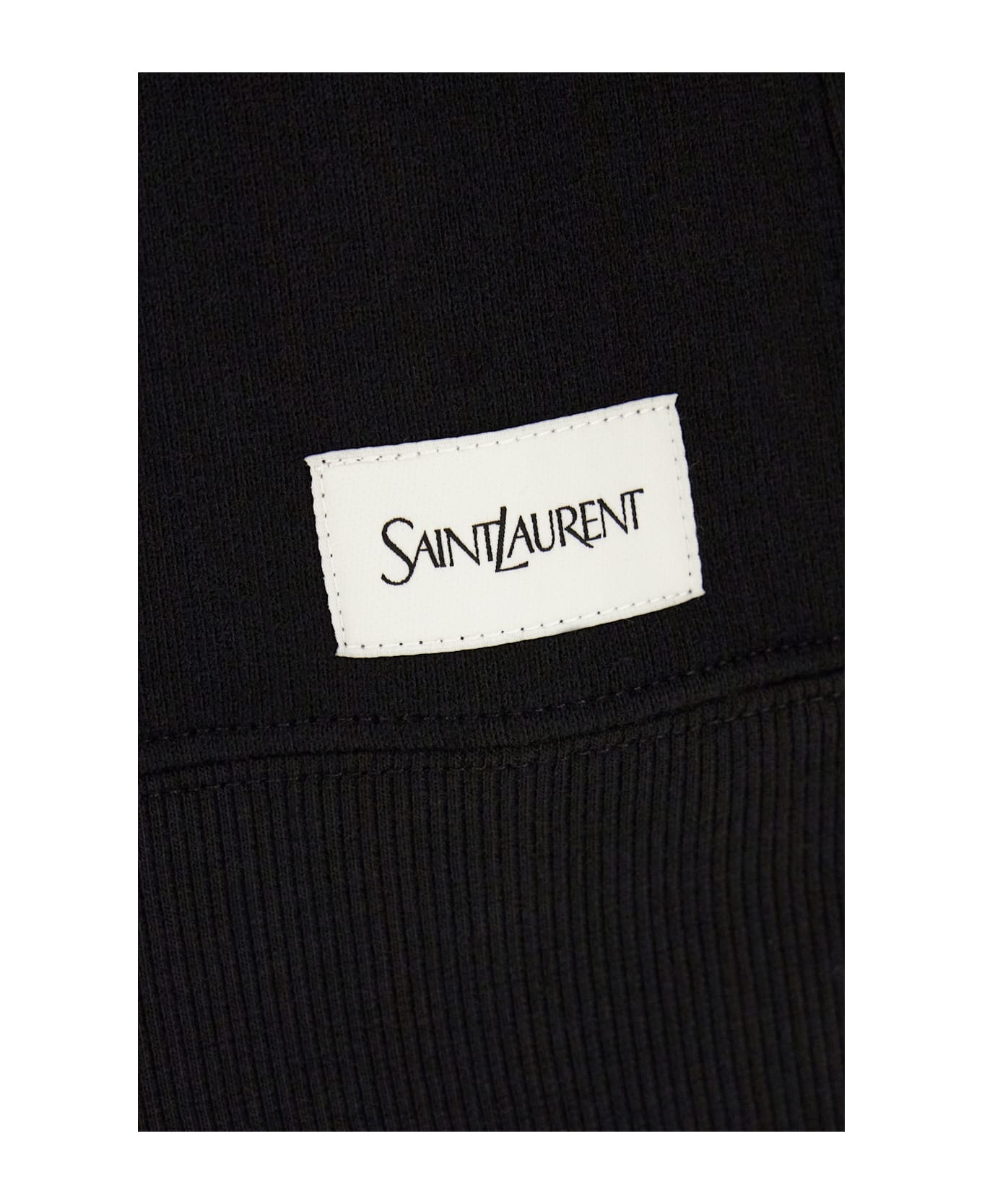 Black Cotton Sweatshirt - 3