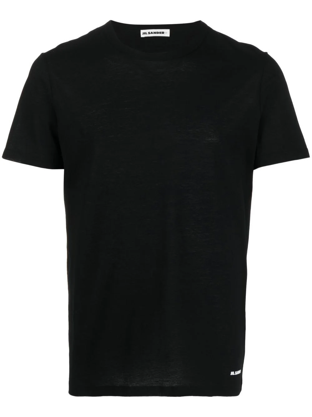 plain cotton T-shirt - 1