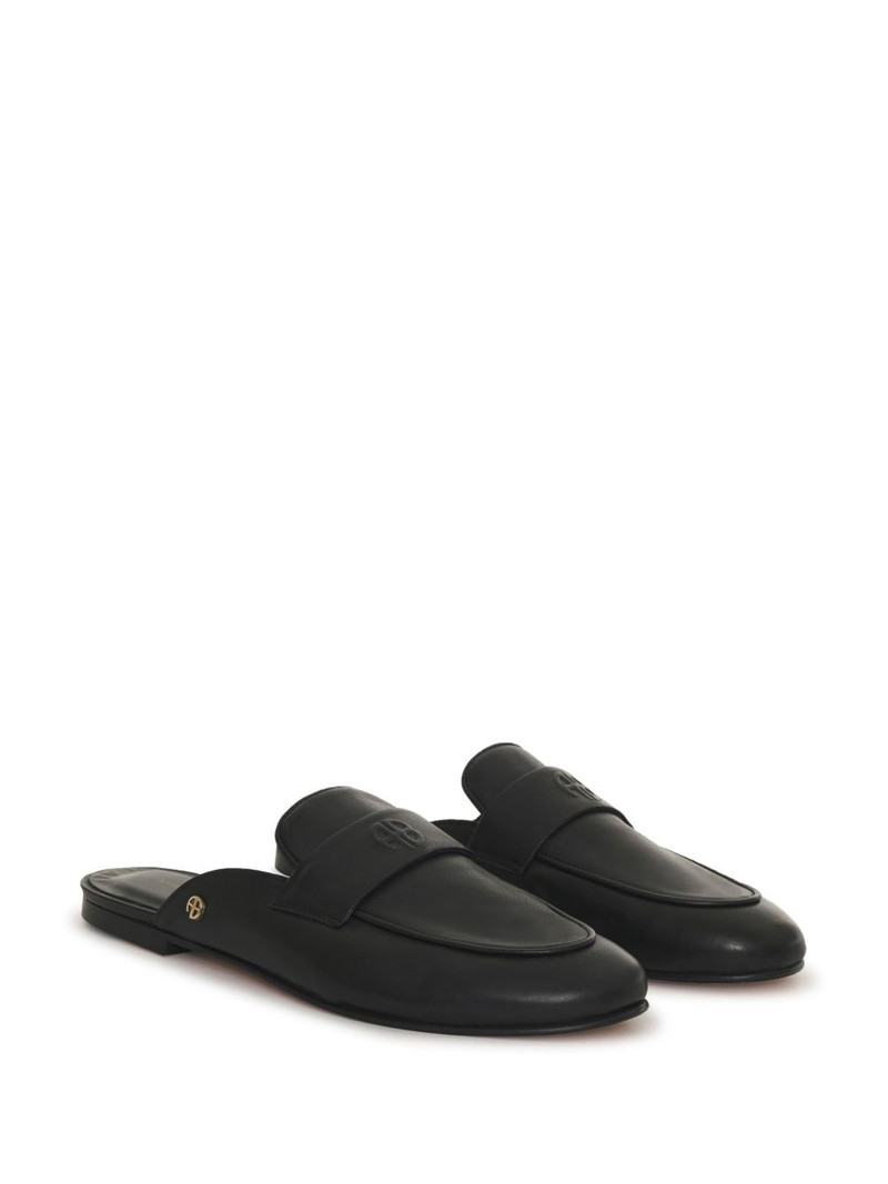 ANINE BING Corinne leather mules outlook