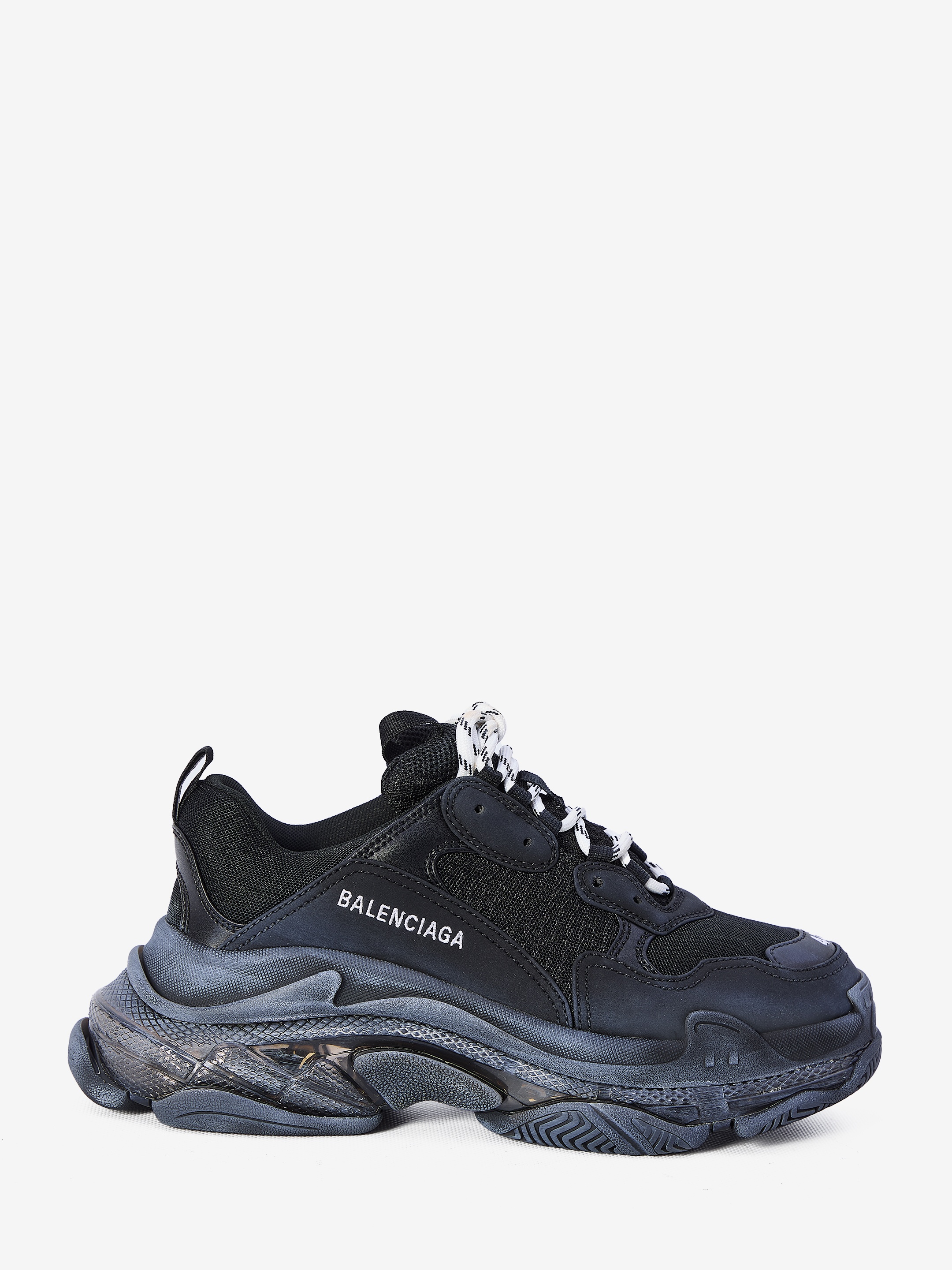 BALENCIAGA Triple S Clear Sole sneakers leam REVERSIBLE