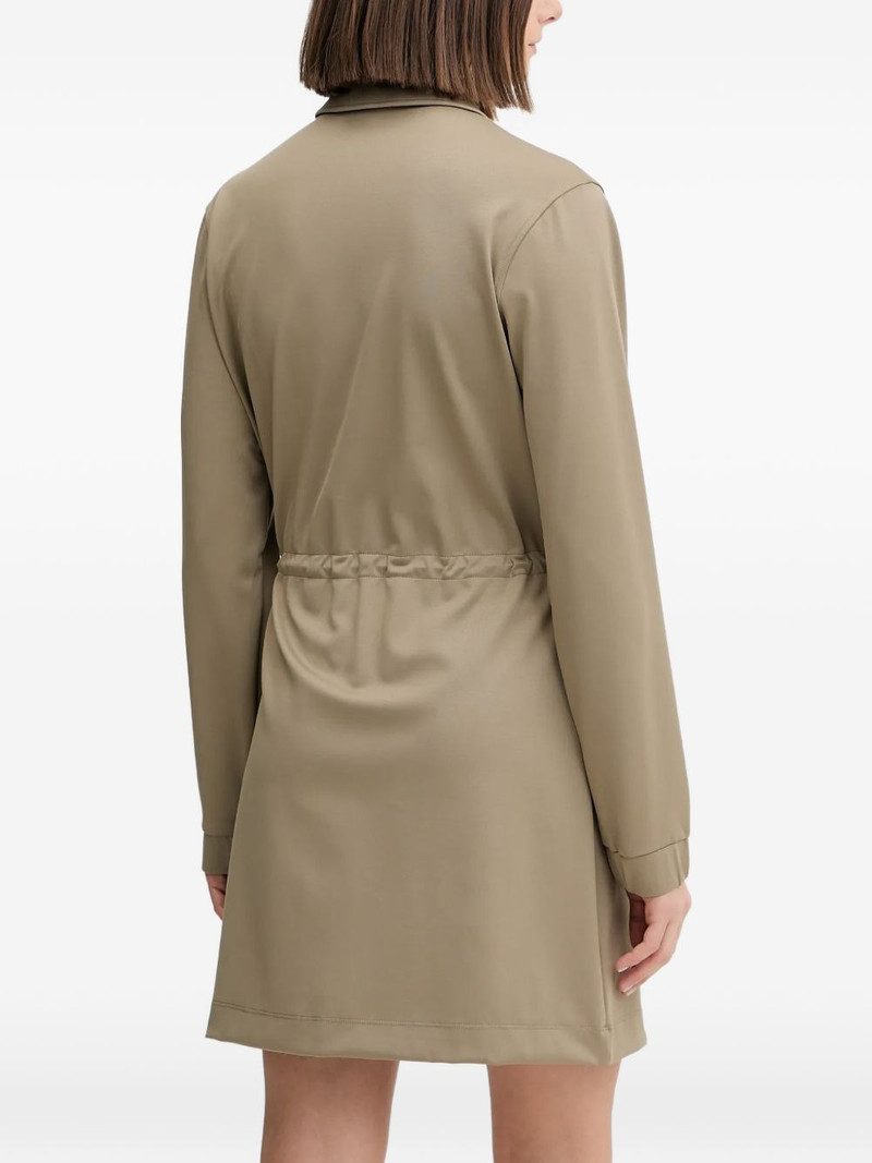 zip-up pocket mini dress 3