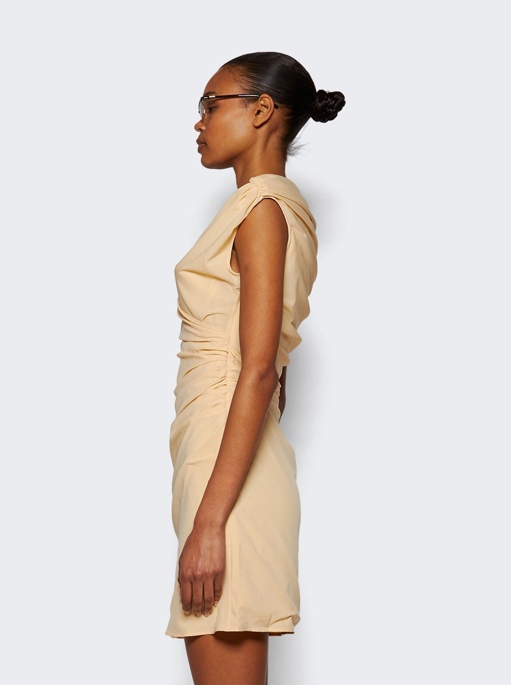 Rita Dress Light Beige - 3