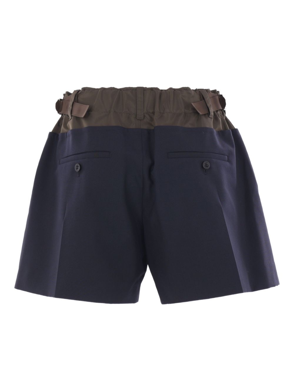 belted pocket shorts - 2