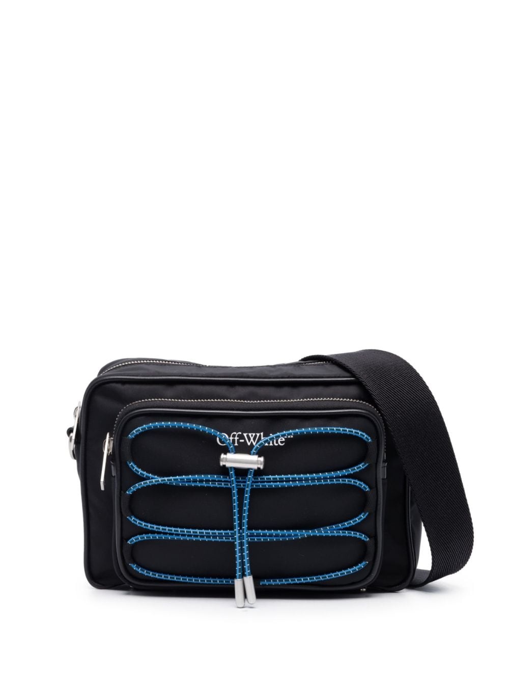 Off-White c/o Virgil Abloh Courrier Bungee-cord Shell Camera Bag in Black  for Men