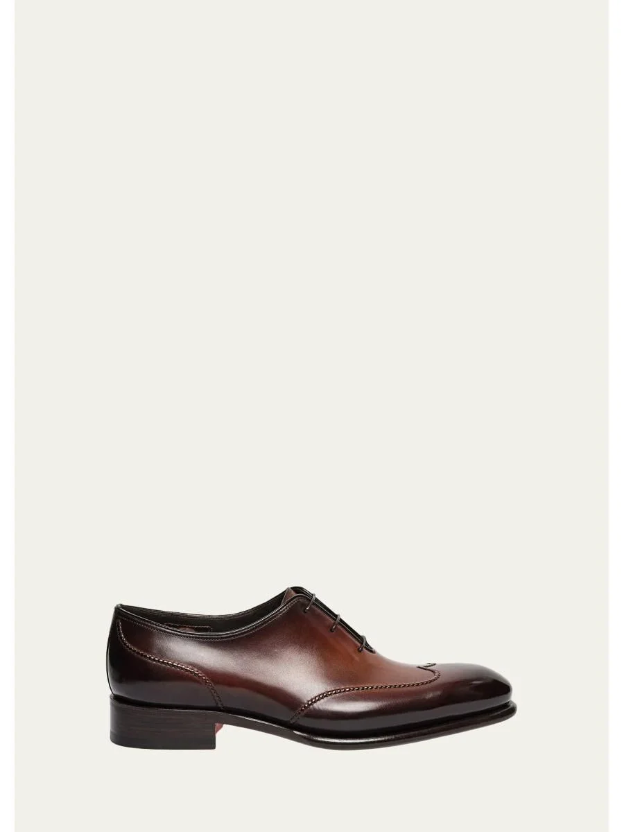 Men's People Wingtip Leather Oxfords - 1