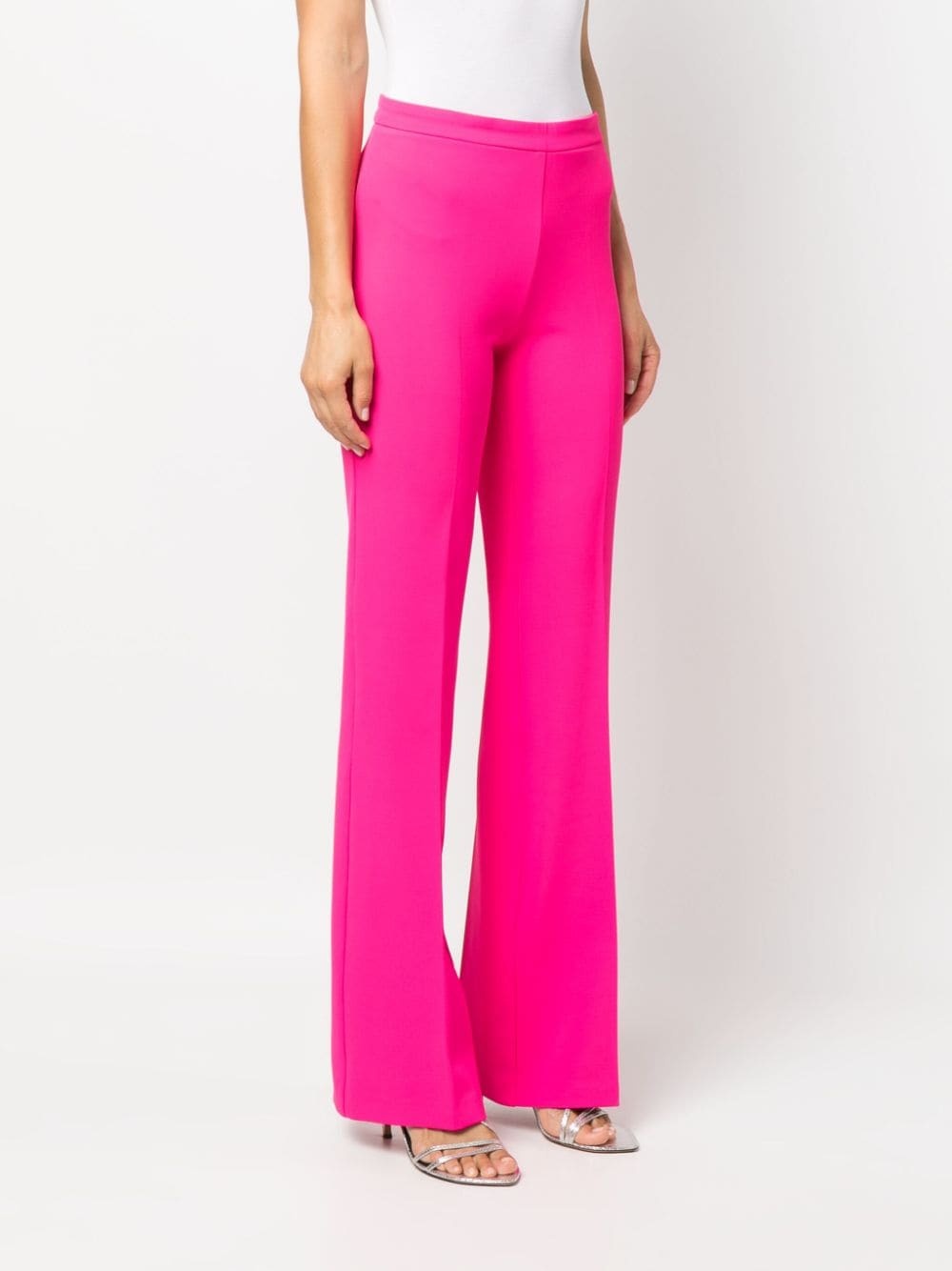 high-waisted tailored trousers - 3