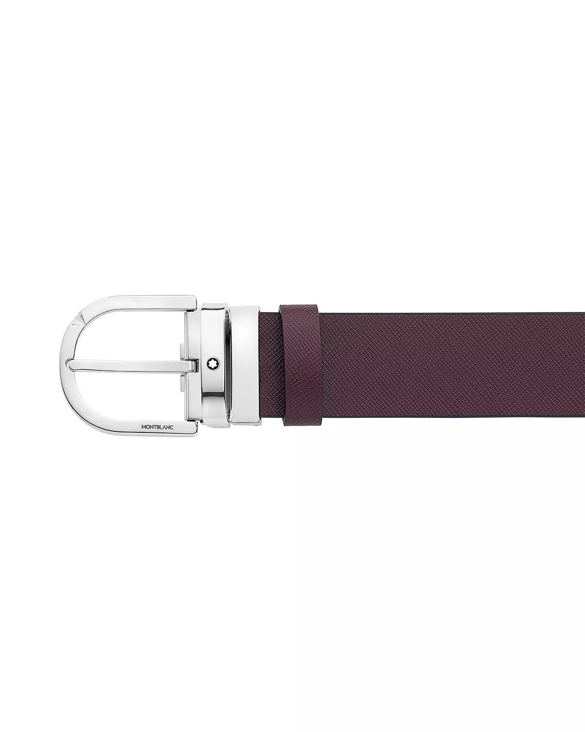 Men's Horseshoe Buckle Reversible Leather Belt - 2