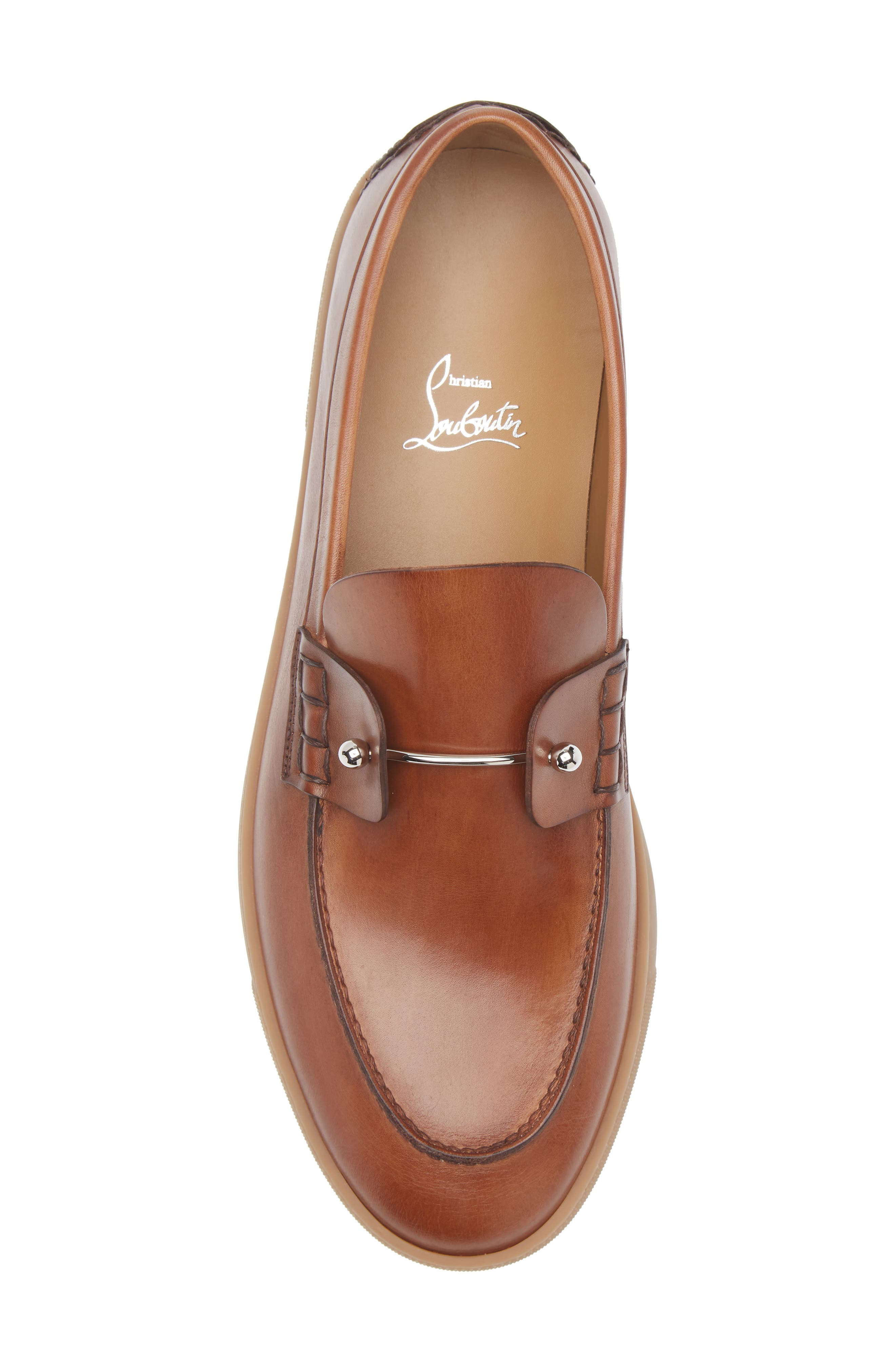 Christian Louboutin Chambeliboat Loafer in Havane at Nordstrom - 5