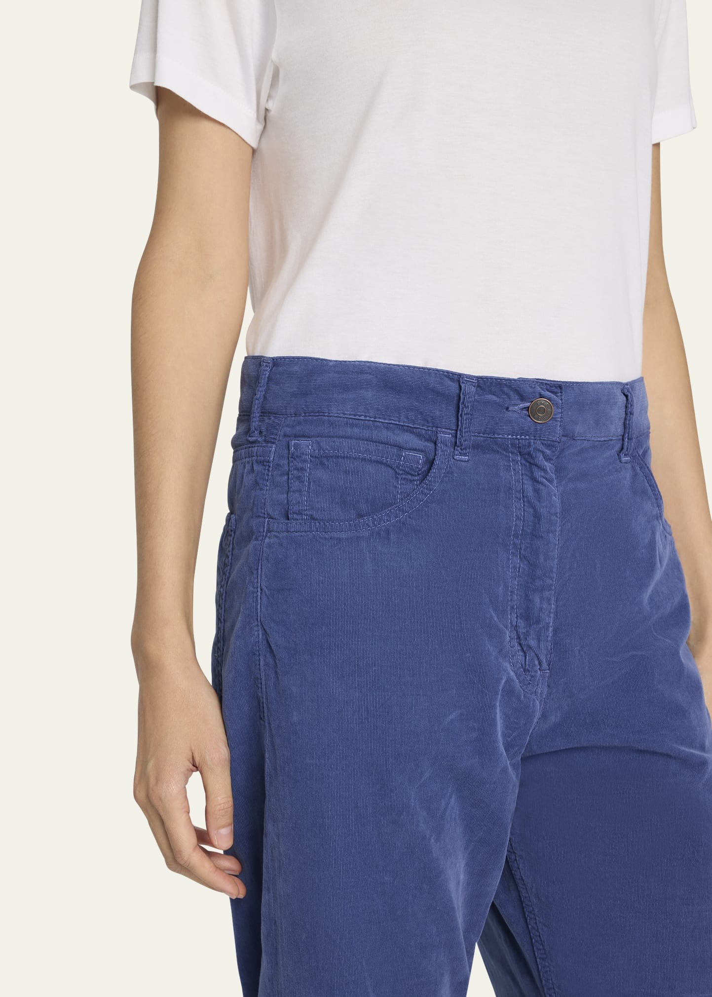 Tarley Corduroy Straight Leg Pants - 5