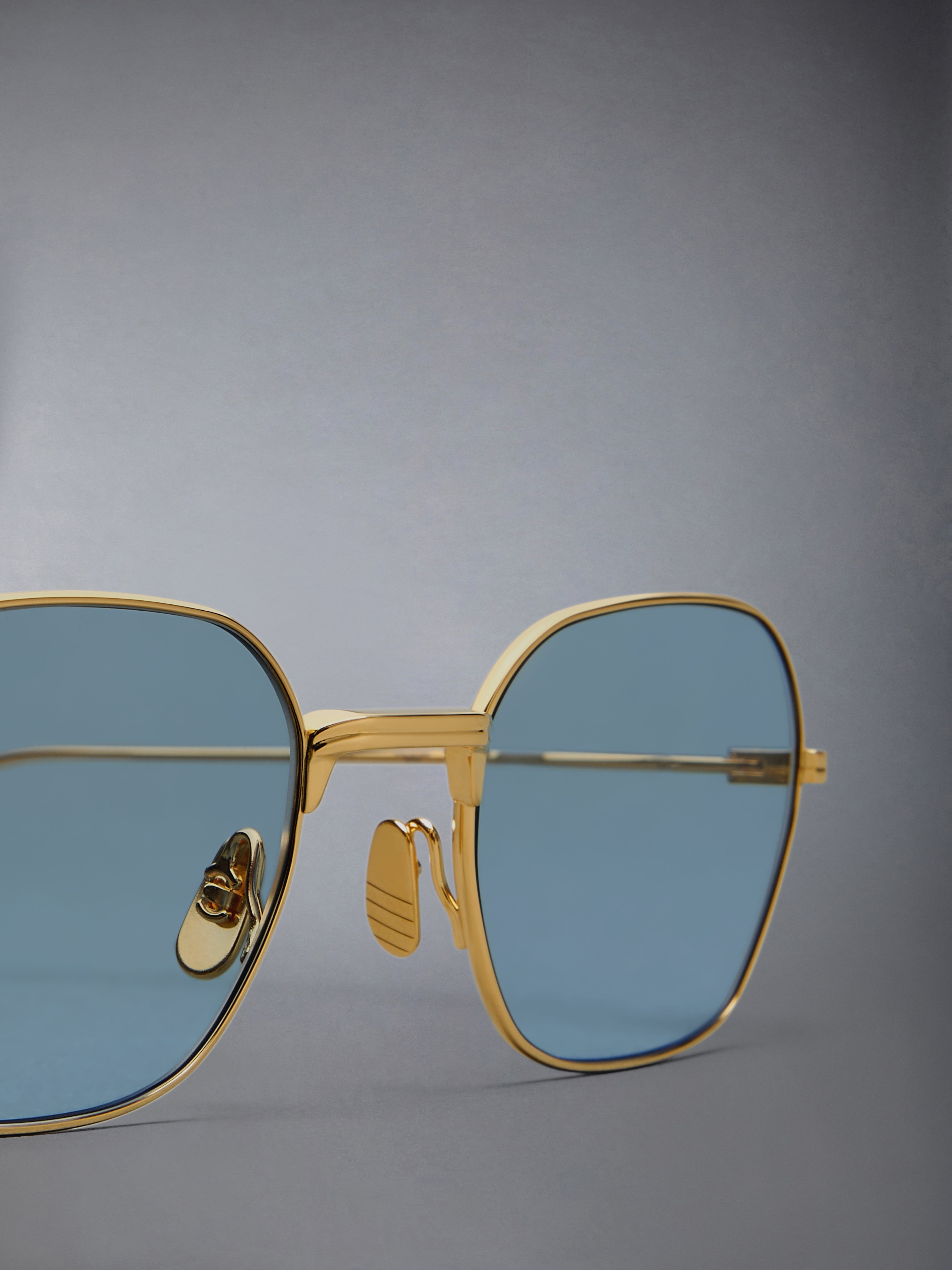 TITANIUM RECTANGULAR SUNGLASSES - 3