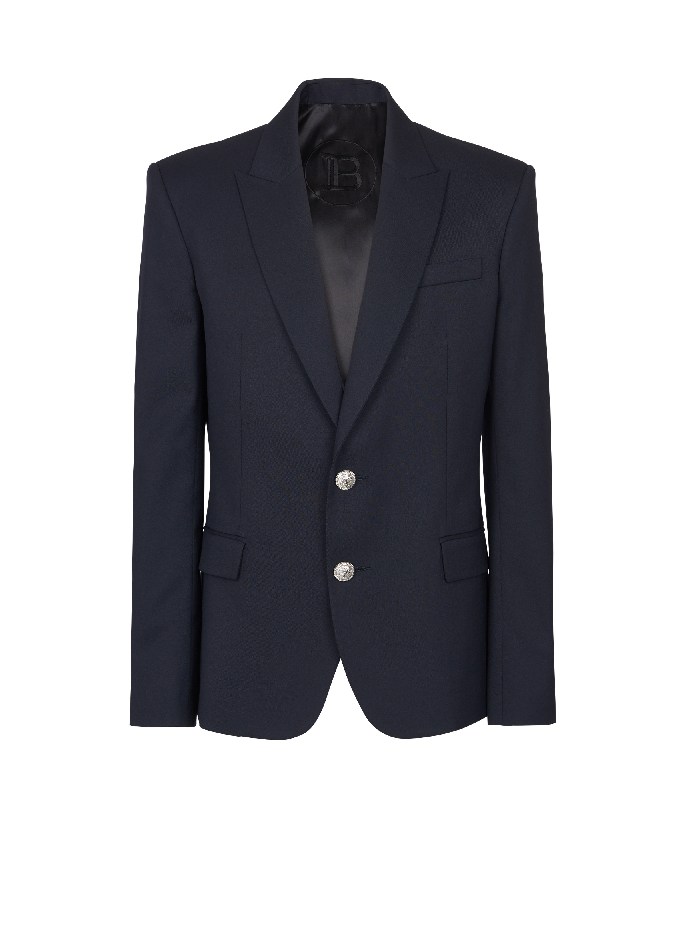 2-button wool jacket - 1