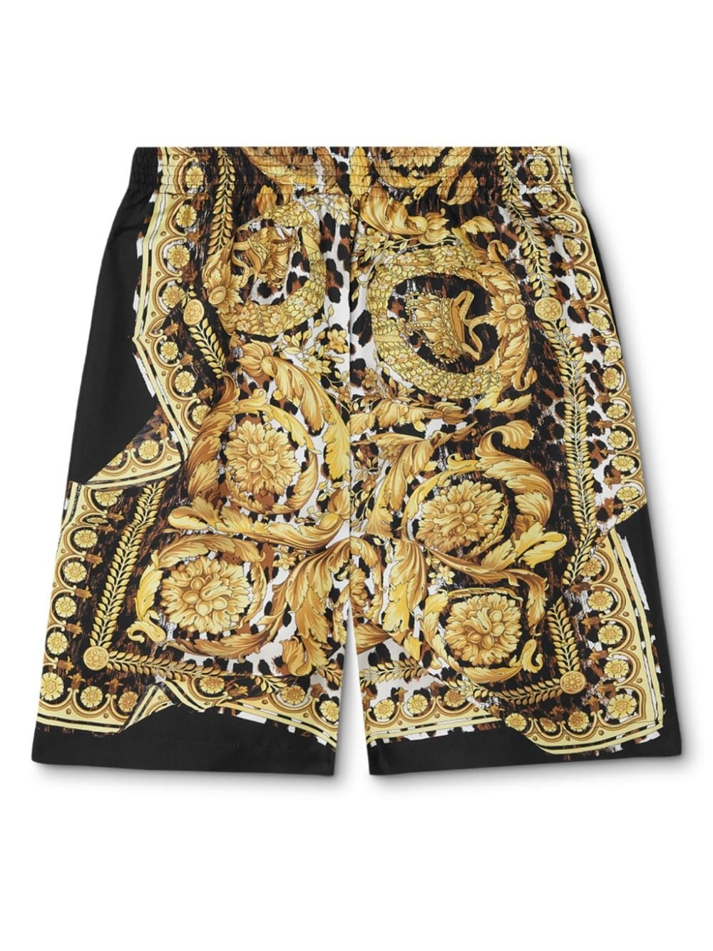 Wild Barocco silk shorts - 2