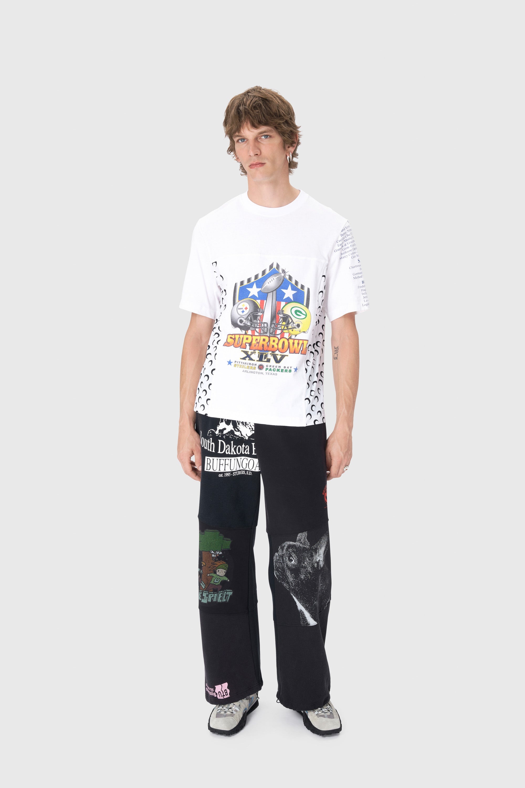 Regenerated Graphic Sweatshirts Sweatpants - 7