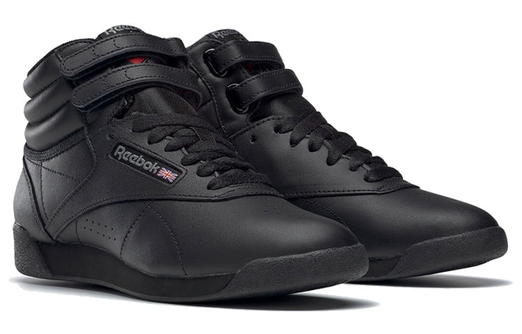 (WMNS) Reebok Freestyle High 'Triple Black' 2240 - 3