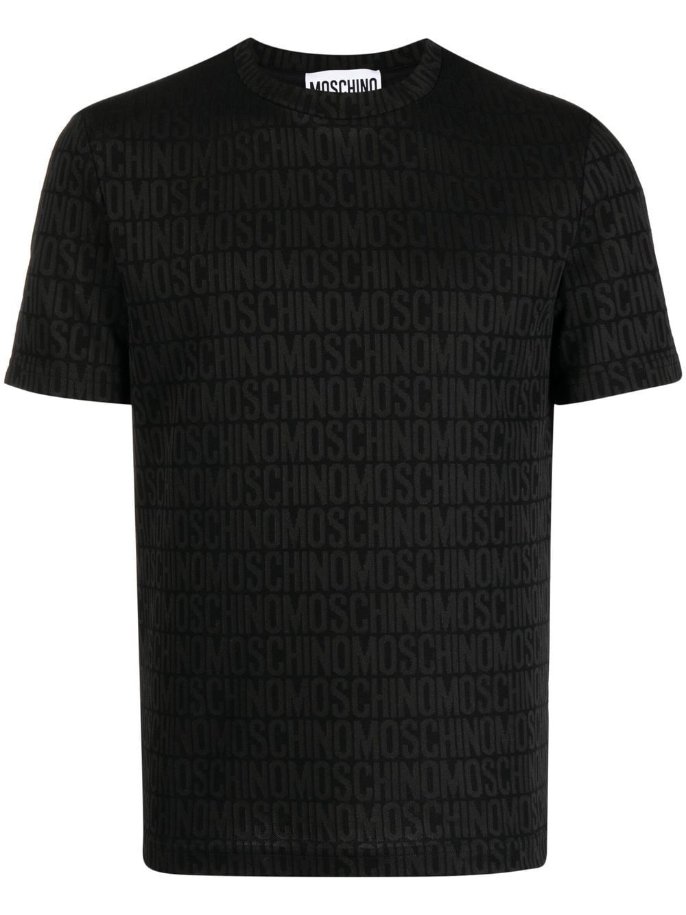 logo-print short-sleeve T-shirt - 1