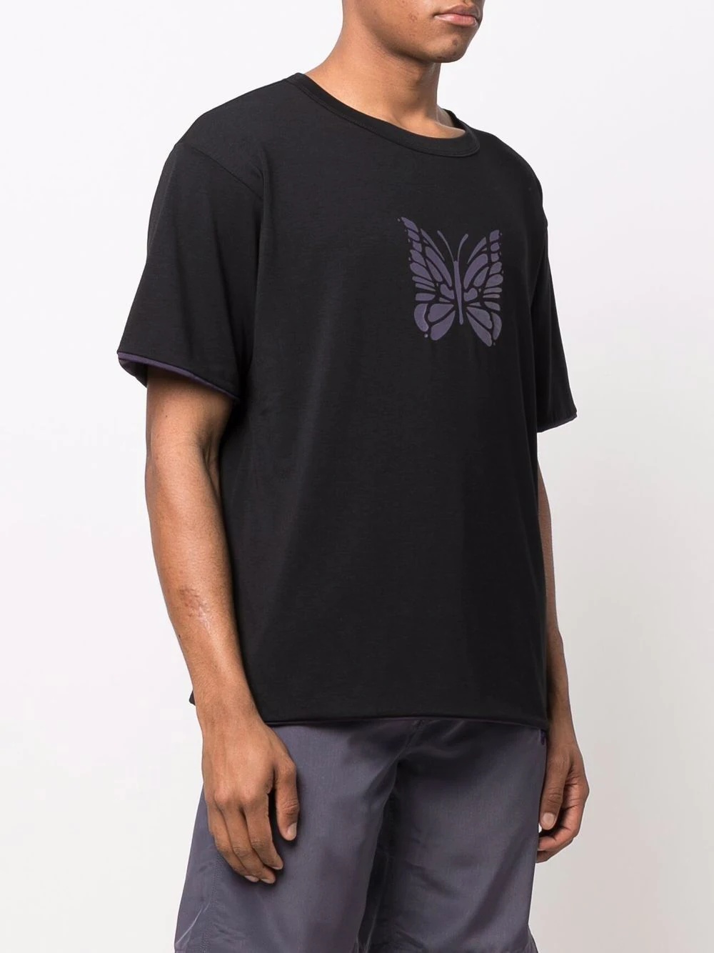 butterfly-print T-shirt - 3