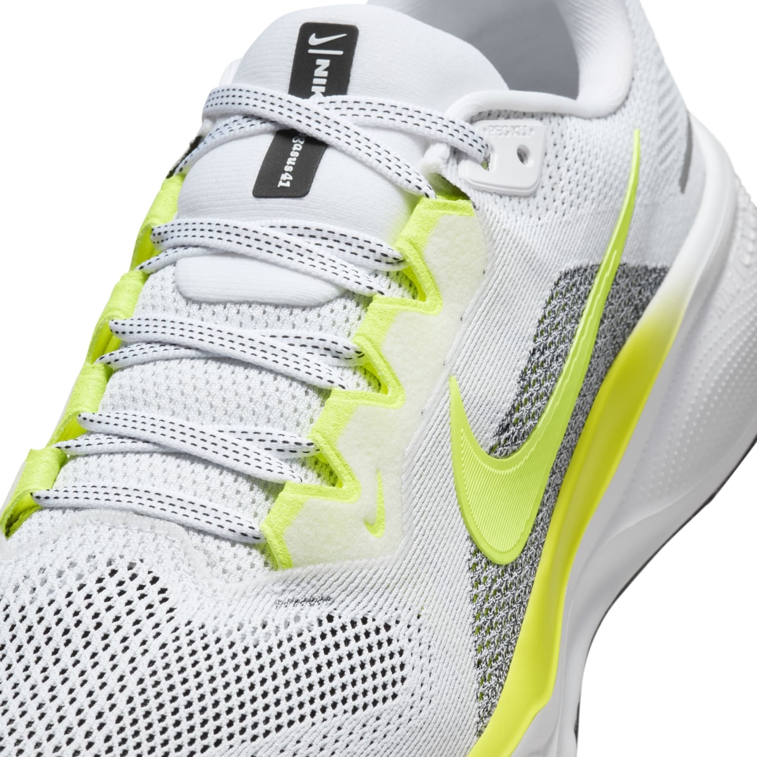 ◆正規品◆NIKE PEGASUS 41 WHITE BLACK VOLT◆関税/送料無料◆ Nike Pegasus 41 