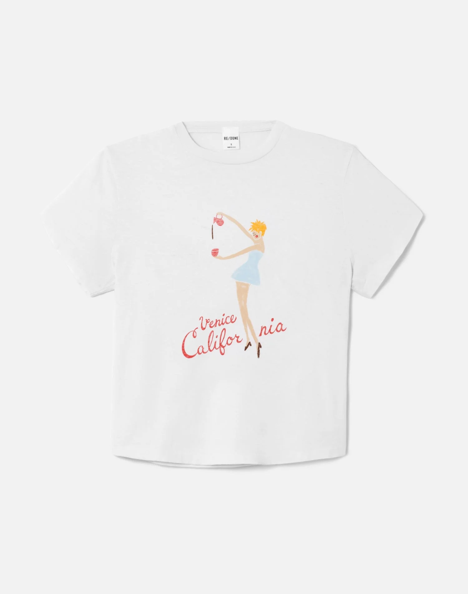 Boxy Tee Emma - Optic White - 1