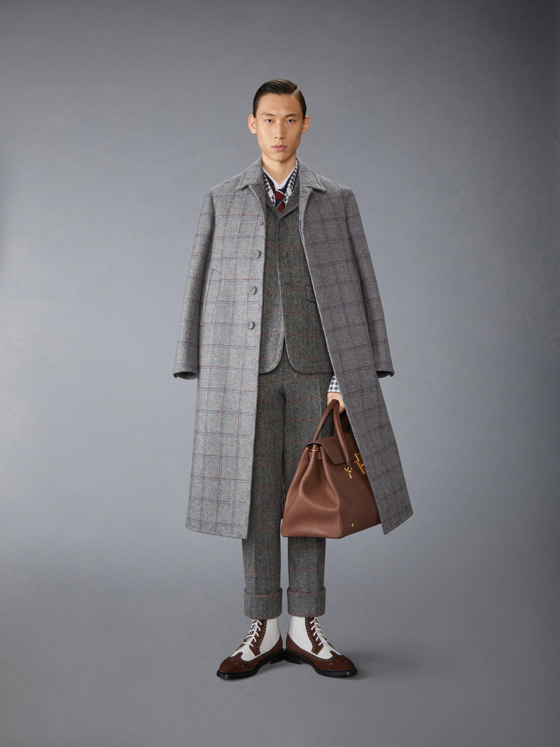 BROWNE 65 ARMBAND BAL COLLAR COAT 5