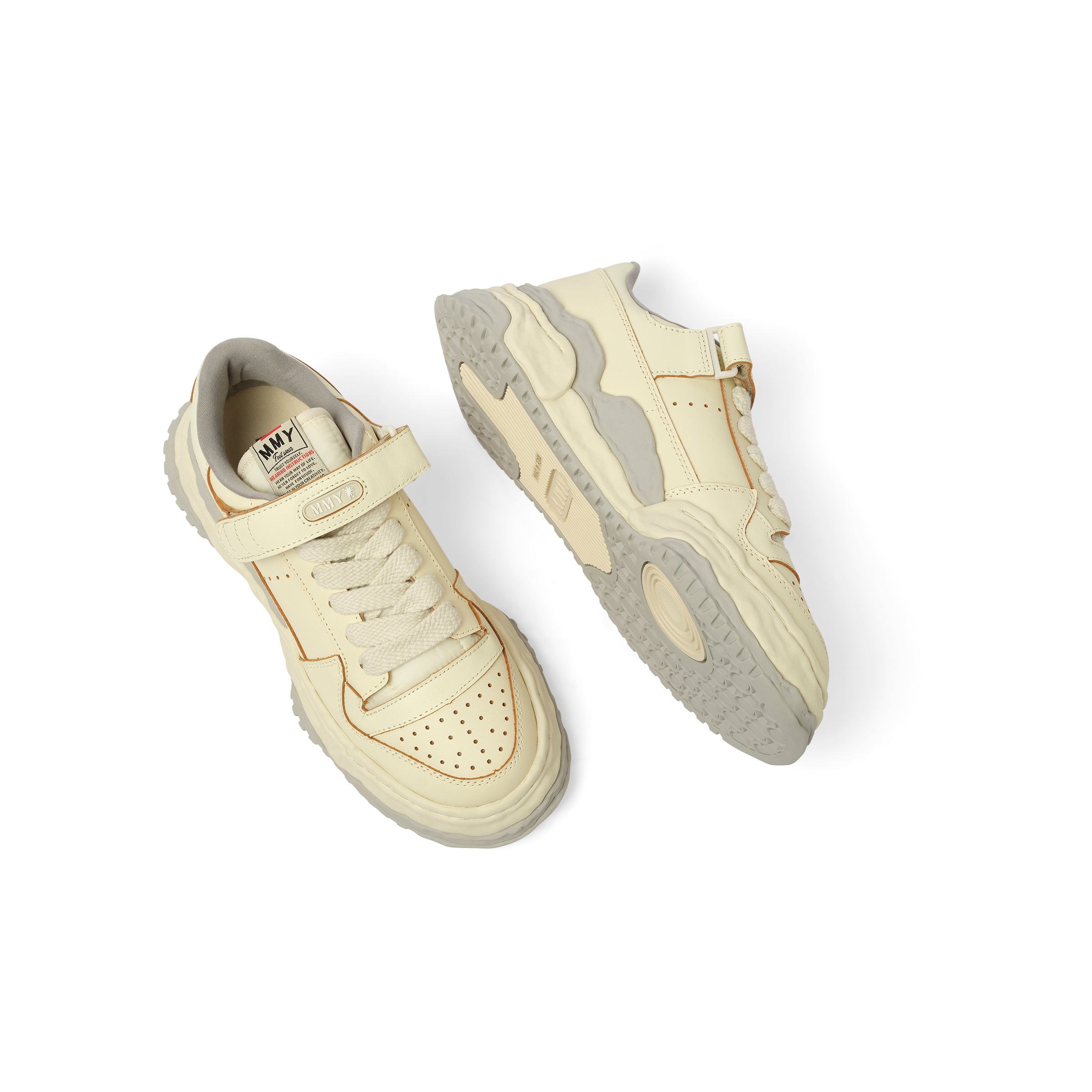 KEITH OG Leather Low Top Sneaker in White - 4