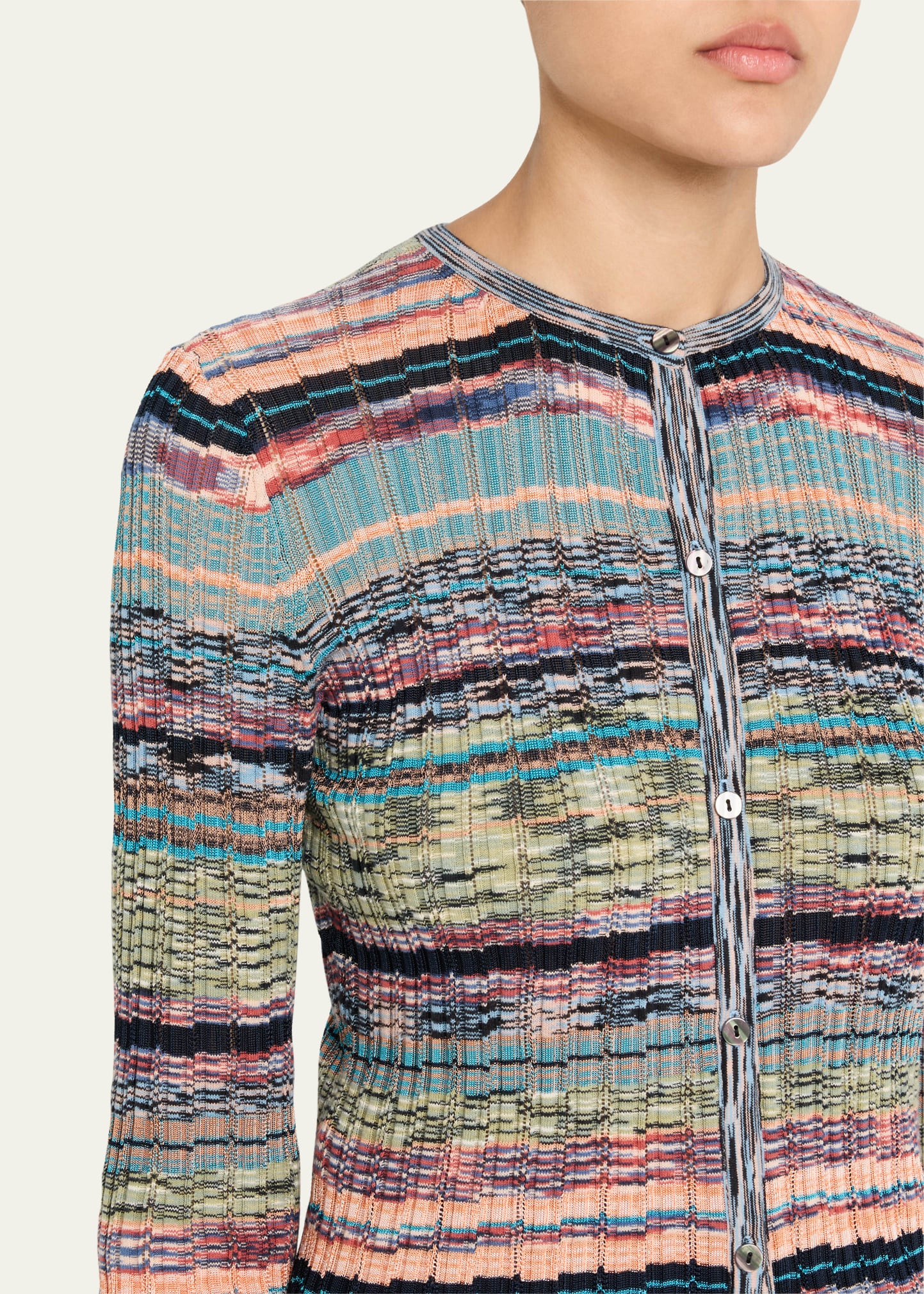 Lex Rib-Knit Cardigan - 5