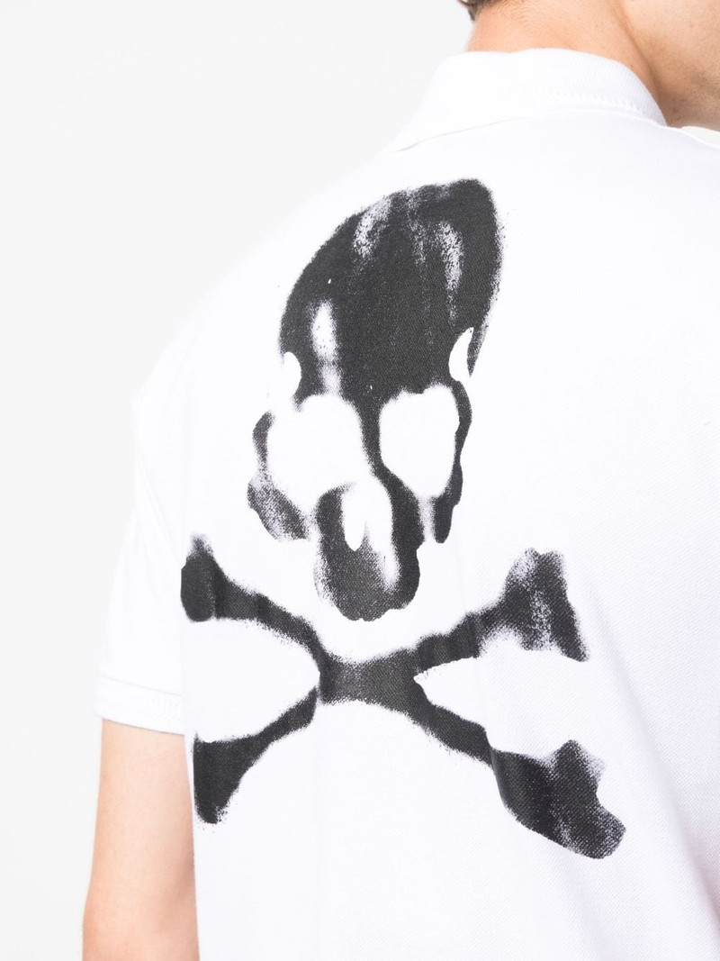 logo-print cotton polo shirt 5