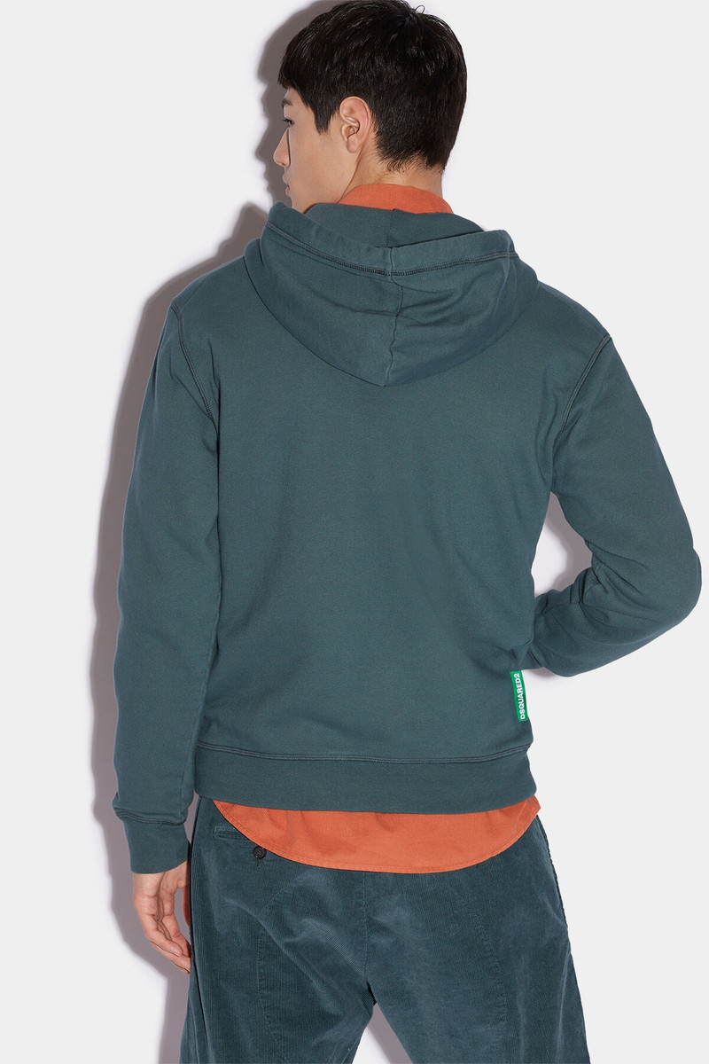 DSQUARED2 ONE LIFE ONE PLANET SWEAT JACKET outlook