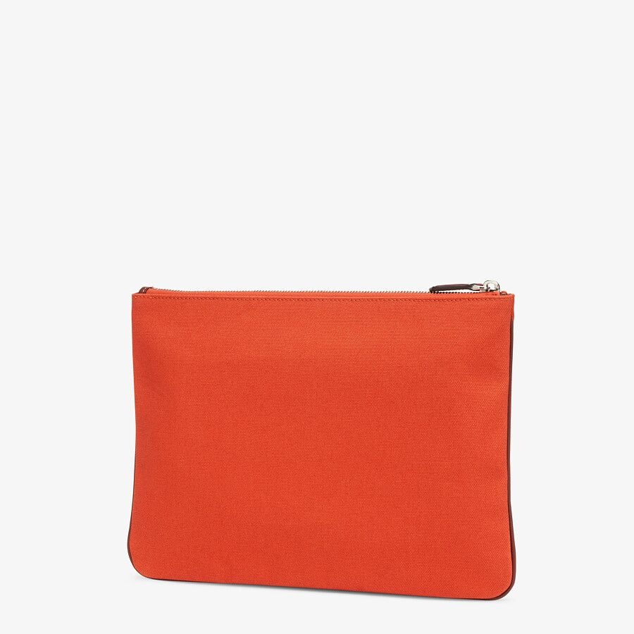 Red canvas pouch - 2