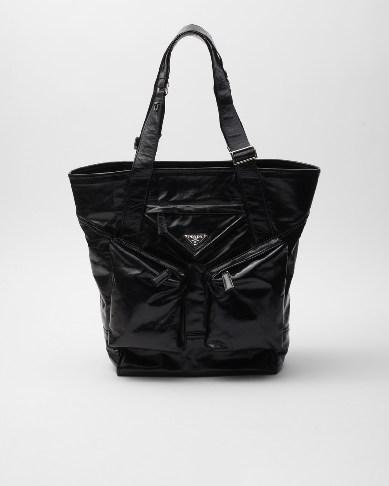 Leather tote - 1